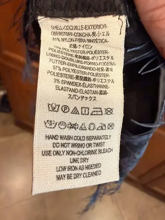 Free People Nothing Like This Lace Lace Mini Dress in Slate Blue Size 8 - Picture 7 of 7